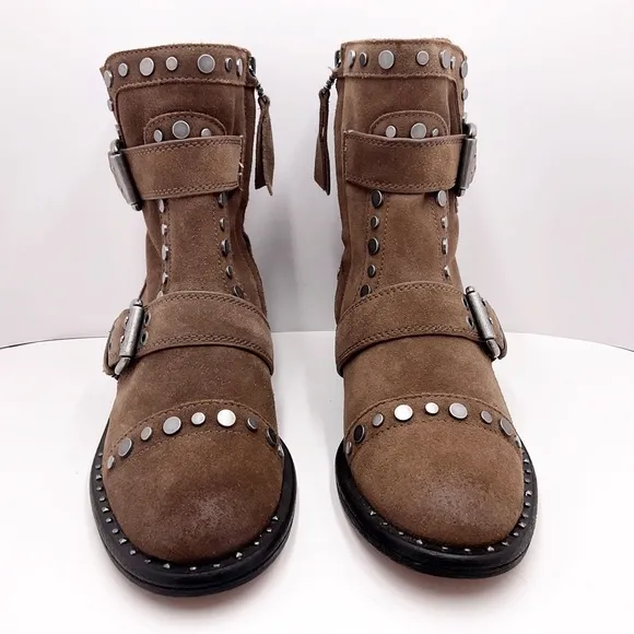 🆕{Sam Edelman} Drea Studded Motorcycle Boots