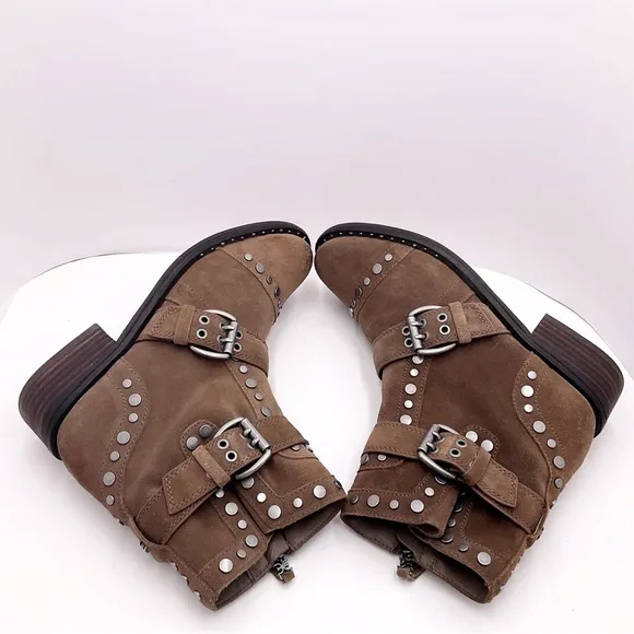 🆕{Sam Edelman} Drea Studded Motorcycle Boots
