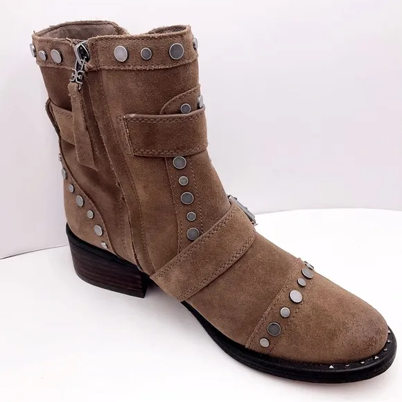 🆕{Sam Edelman} Drea Studded Motorcycle Boots