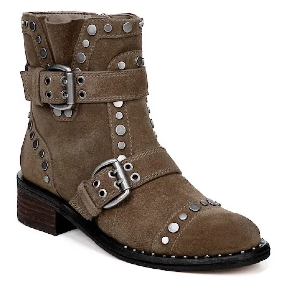 🆕{Sam Edelman} Drea Studded Motorcycle Boots