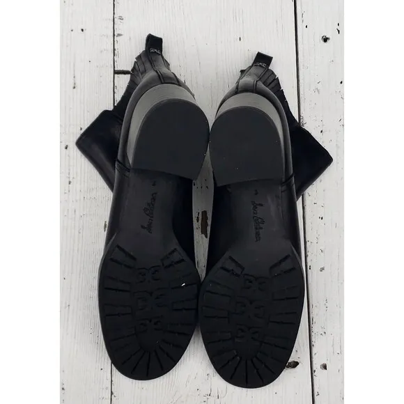 Sam Edelman Kati Women Size 8 / UK 6 / EU 38.5 Ankle Leather Boots Black NEW