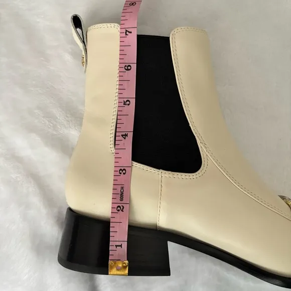 SAM EDELMAN Torance Square Toe Chelsea Ankle Leather NEW Bootie--7