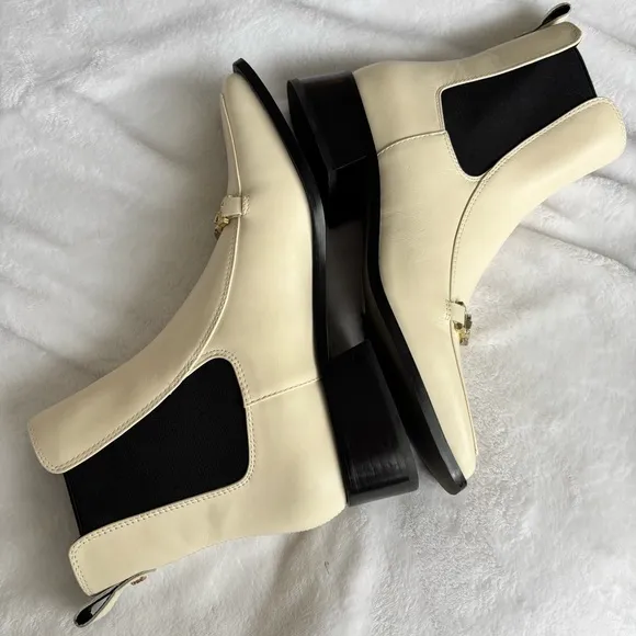 SAM EDELMAN Torance Square Toe Chelsea Ankle Leather NEW Bootie--7