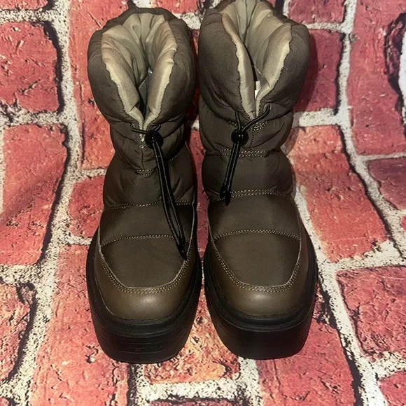 Sam Edelman Women's Lakyn Alpinegreen Cold-Weather Boots. Size 7 M New
