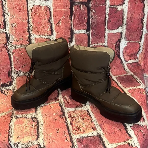 Sam Edelman Women's Lakyn Alpinegreen Cold-Weather Boots. Size 7 M New