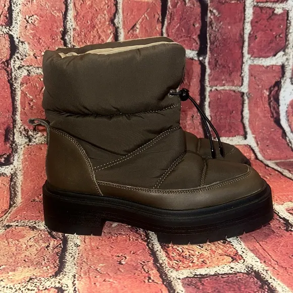 Sam Edelman Women's Lakyn Alpinegreen Cold-Weather Boots. Size 7 M New