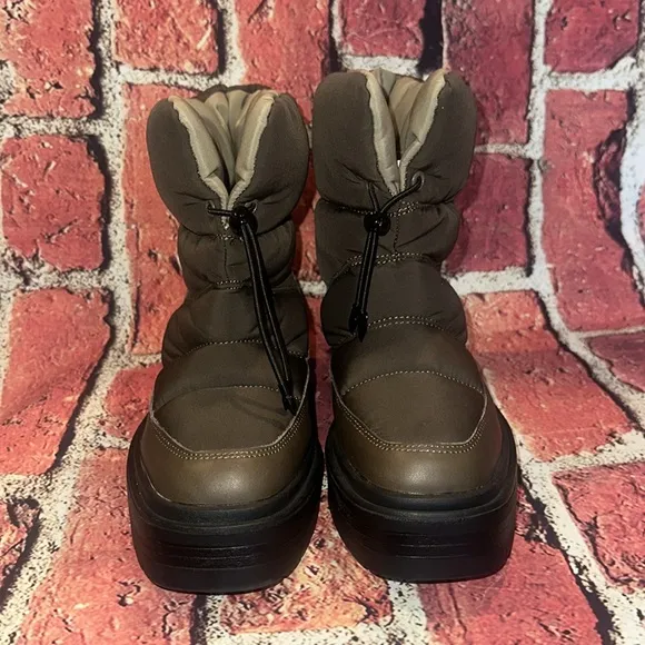 Sam Edelman Women's Lakyn Alpinegreen Cold-Weather Boots. Size 7 M New