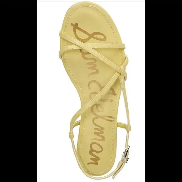 Sam Edelman Teale leather stripe sandal size 8,5 NWT