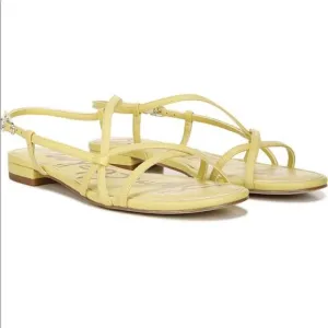 Sam Edelman Teale leather stripe sandal size 8,5 NWT