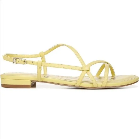 Sam Edelman Teale leather stripe sandal size 8,5 NWT
