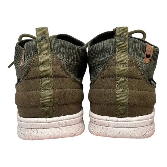 SAOLA ECO friendly Men’s Army Green Color block Mindo Waterproof Shoes Size US 7