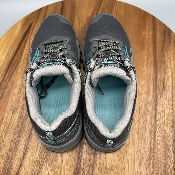 Saucony Excursion TR 14 Shoes Womens Size 7.5 Charcoal/Marine Running Sneakers