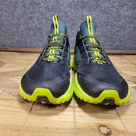 Saucony Mad River TR SAMPLE SZ 9 Running Hiking Shoes Citron/Black S20521-37