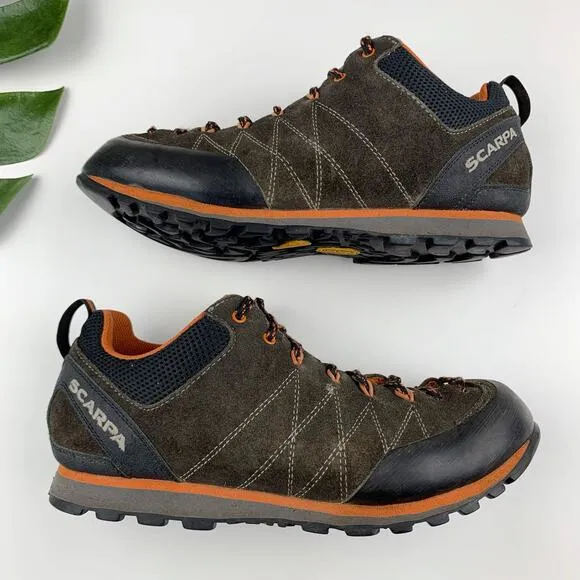 Scarpa Crux Approach Hiking Shoes Brown Climbing Men’s 7.5 Women’s 8.5