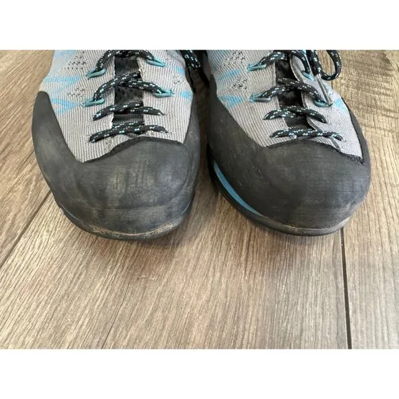 Scarpa Mens Crux Air Smoke Lake Blue Hiking Shoes Size 8