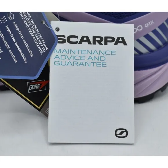 Scarpa Womens EU 38.5 Spin Infinity GTX Gore-Tex Waterproof Trail Running Shoes