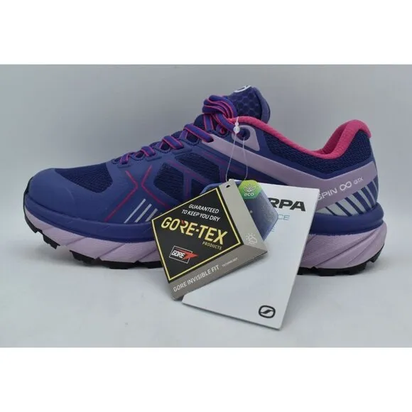 Scarpa Womens EU 38.5 Spin Infinity GTX Gore-Tex Waterproof Trail Running Shoes