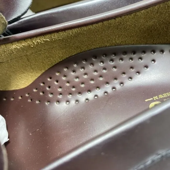 Sebago Classic Dan Waterproof Loafers – Men's 9W – Burgundy – New Without Box