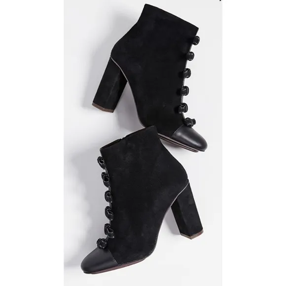 See By Chloe Calfskin Granny Chelsea Boots