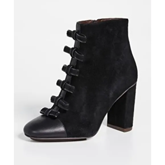 See By Chloe Calfskin Granny Chelsea Boots