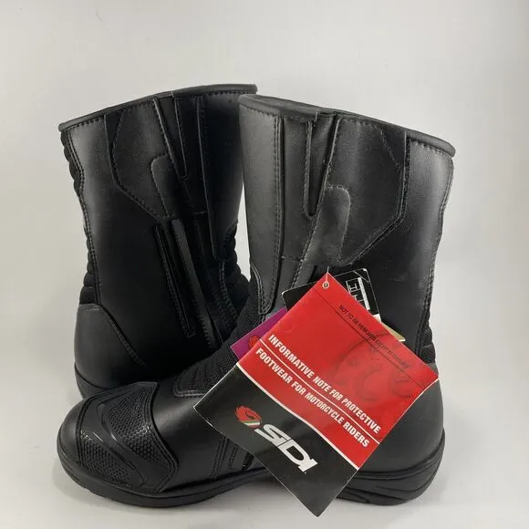 Sidi LEI Lady Gavia Gore-Tex Motorcycle Riding Boots Womens Size 7 Black New NWT