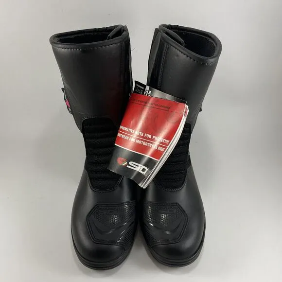 Sidi LEI Lady Gavia Gore-Tex Motorcycle Riding Boots Womens Size 7 Black New NWT
