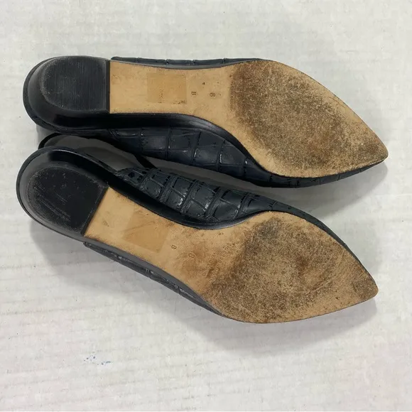 Sigerson Morrison Leather Slingback Sandal