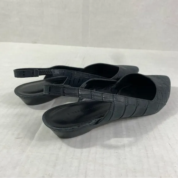 Sigerson Morrison Leather Slingback Sandal