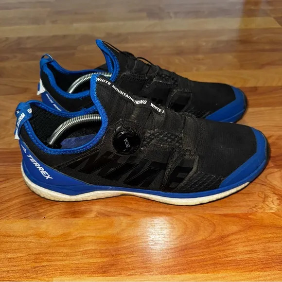 Size 12 - adidas White Mountaineering x Terrex Agravic Boa Black Royal RARE!