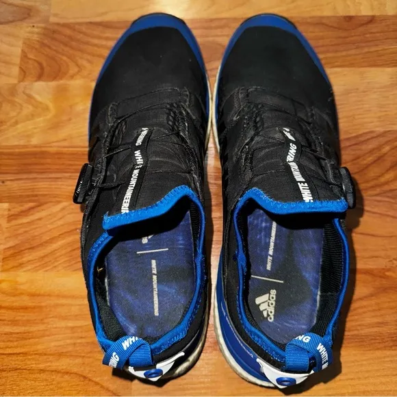 Size 12 - adidas White Mountaineering x Terrex Agravic Boa Black Royal RARE!