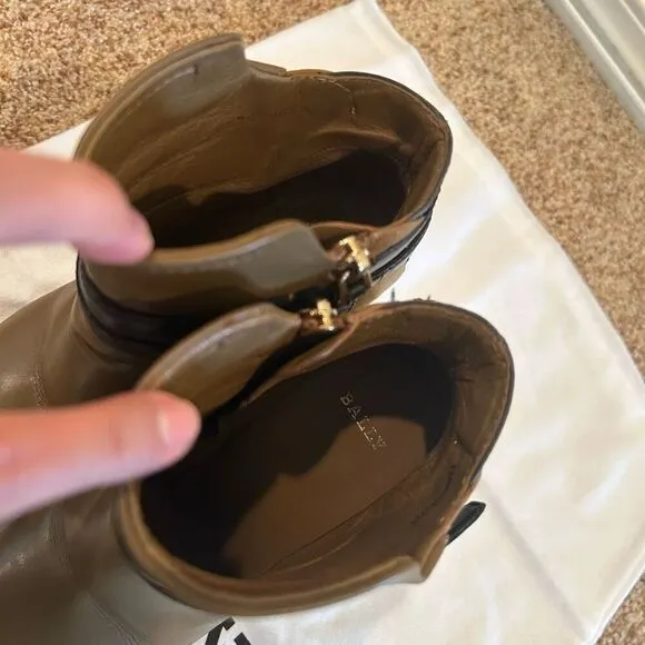 Size 36 BALLY Switzerland Boots Heels Leather