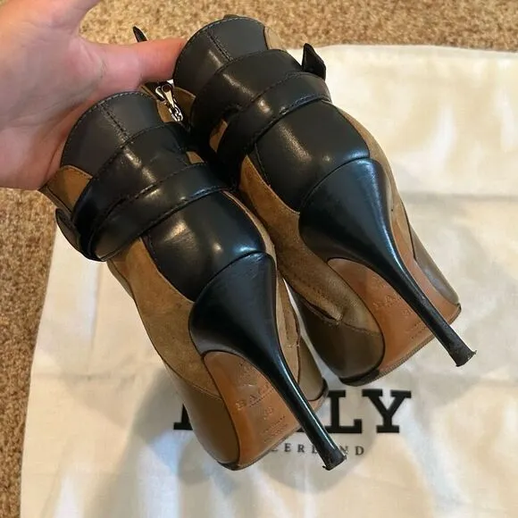 Size 36 BALLY Switzerland Boots Heels Leather
