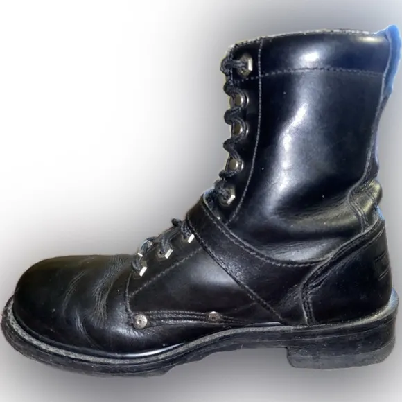 Size 8 Men's Faded Glory Leather Riding Boots Style D81003 (4/26)