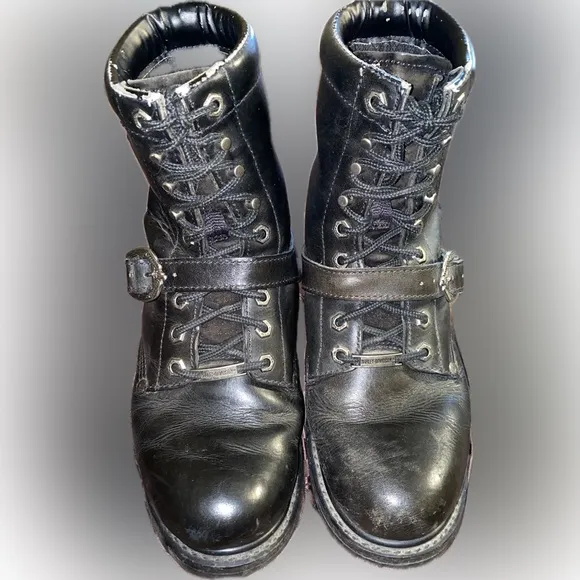 Size 8 Men's Faded Glory Leather Riding Boots Style D81003 (4/26)