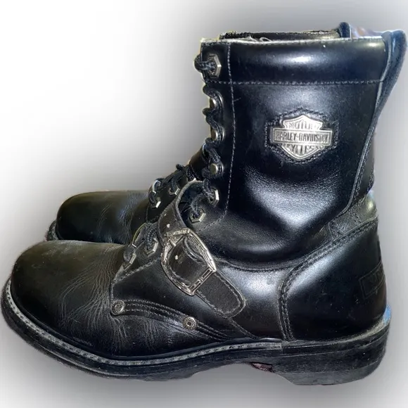 Size 8 Men's Faded Glory Leather Riding Boots Style D81003 (4/26)