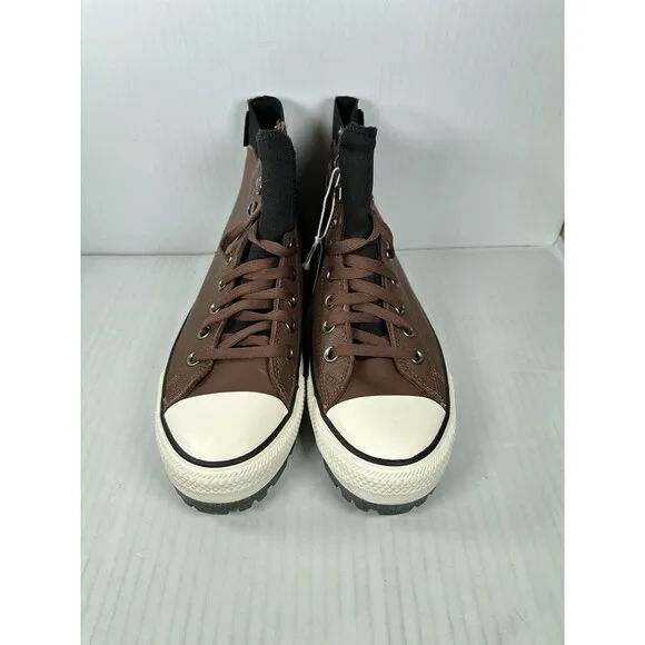 Size 9.5 Converse Chuck Taylor All Star City Trek Waterproof Mens Sneakers Brown