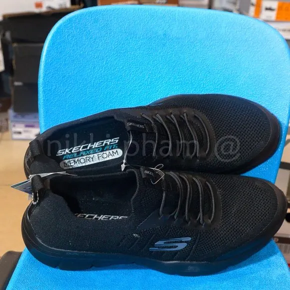 Skechers Men's Athletic Sneaker  in black
