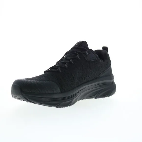 Skechers Mens D'Lux Walker Pensive Black Shoes (NWT)