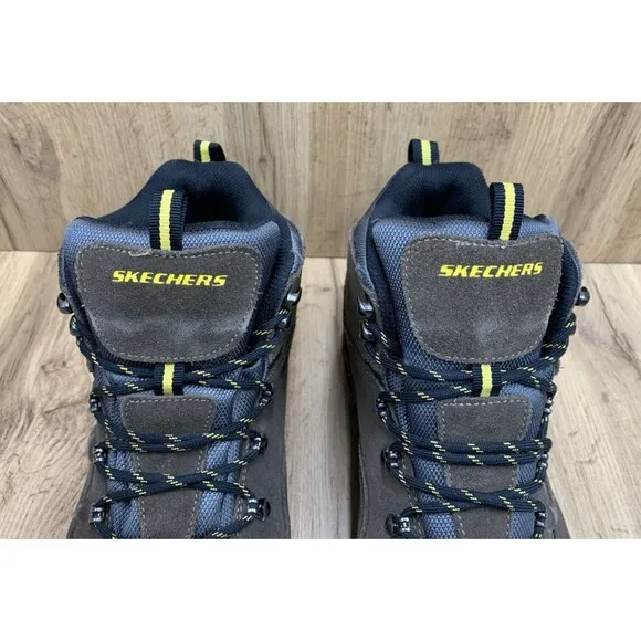 Skechers Relment Pelmo 64869 Men's Size 12 Relaxed Fit Waterproof Hiking Boots