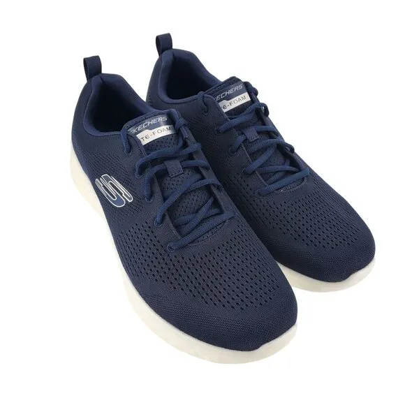 SKECHERS Sneakers Men's 13 Lite Foam Activewear Air Cooled Athletic Shoes Blue