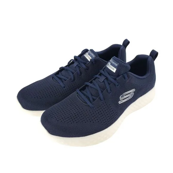 SKECHERS Sneakers Men's 13 Lite Foam Activewear Air Cooled Athletic Shoes Blue