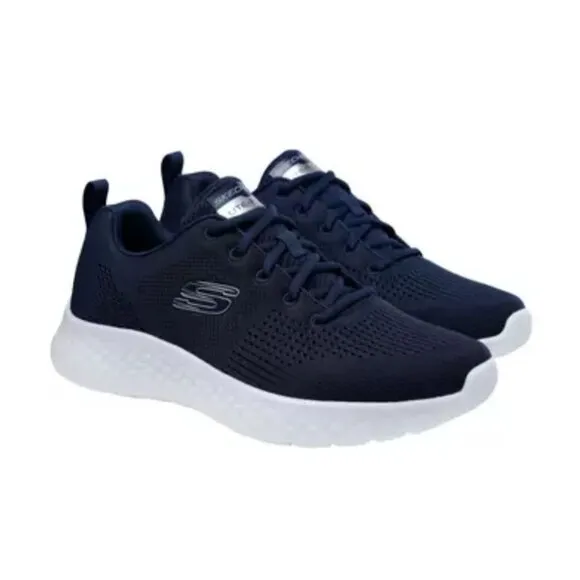 SKECHERS Sneakers Men's 13 Lite Foam Activewear Air Cooled Athletic Shoes Blue