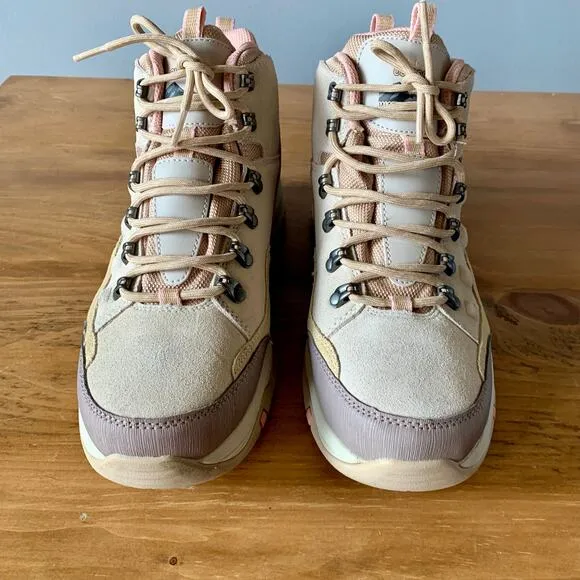 Skechers Trego Rocky Mountain Alpine Trail Hiking Boots Women's 10 Gorpcore Camp