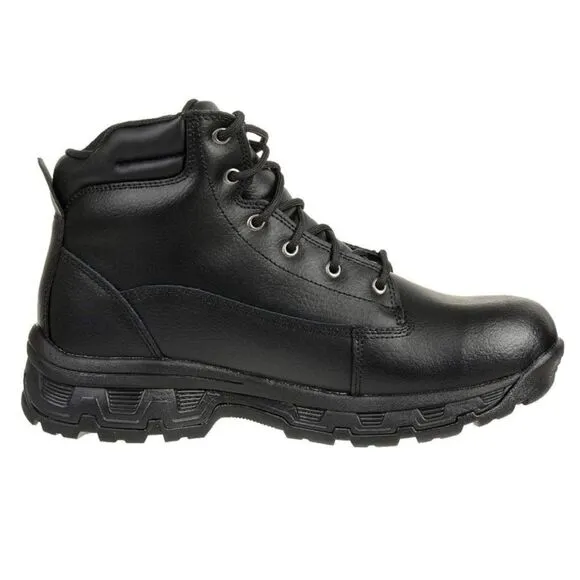 Skechers Men's Leather Boot Shoes sz 9 Waterproof NEW #K412