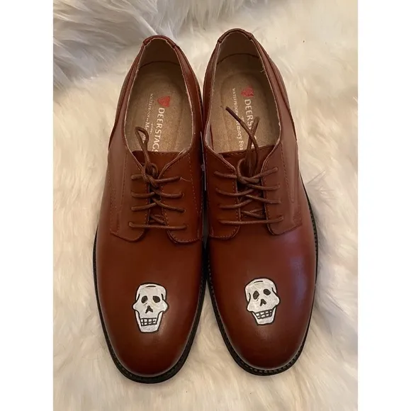 Skull Men’s Oxfords