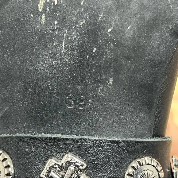 Sol Sana Black Leather Eddie ll Ankle Boots