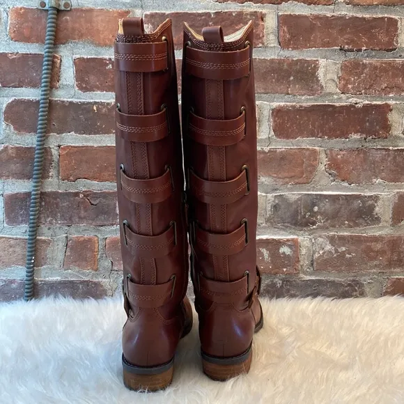 Sole Society Franzie Tall Leather Boots, Size 6.5M