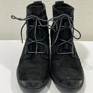 SOREL &quot;Toronto&quot; NL2115-010 Suede Wedge Ankle Boot Waterproof, Black - 9/40