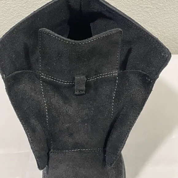 SOREL &quot;Toronto&quot; NL2115-010 Suede Wedge Ankle Boot Waterproof, Black - 9/40