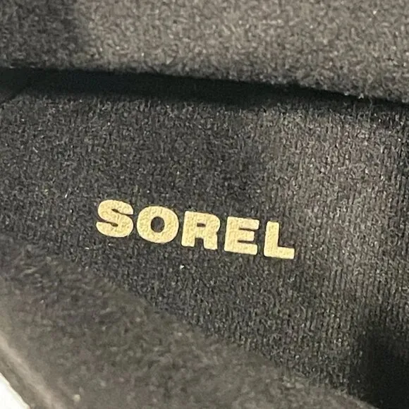 SOREL &quot;Toronto&quot; NL2115-010 Suede Wedge Ankle Boot Waterproof, Black - 9/40